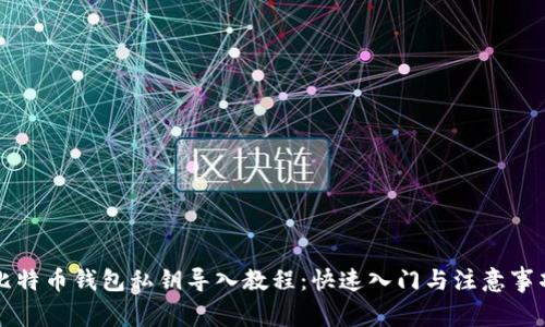 比特币钱包私钥导入教程:快速入门与注意事项
