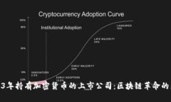 2023年持有加密货币的上市公司：区块链革命的先