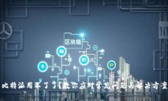 比特派用不了了？教你应对常见问题与解决方案