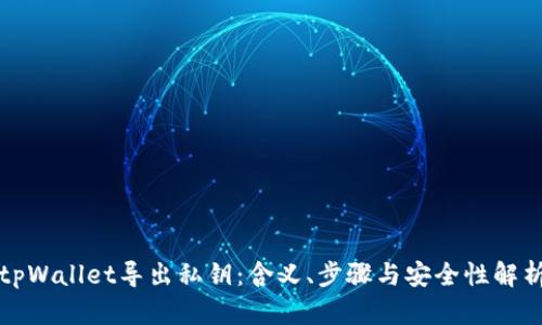 tpWallet导出私钥：含义、步骤与安全性解析